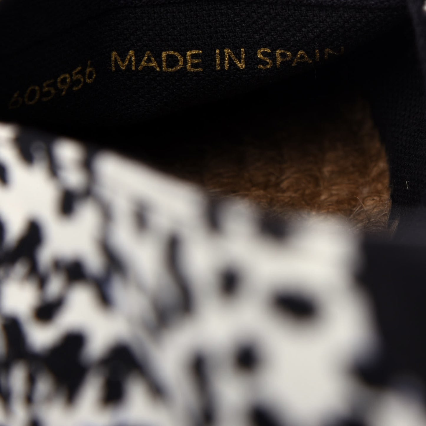 Canvas Leopard Print Espadrilles 40 Latte Black