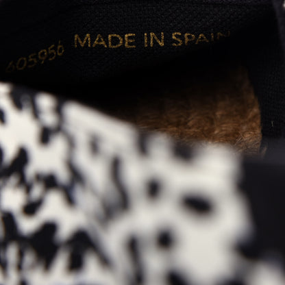 Saint Laurent Canvas Leopard Print Espadrilles 40 Latte Black 12 of 13