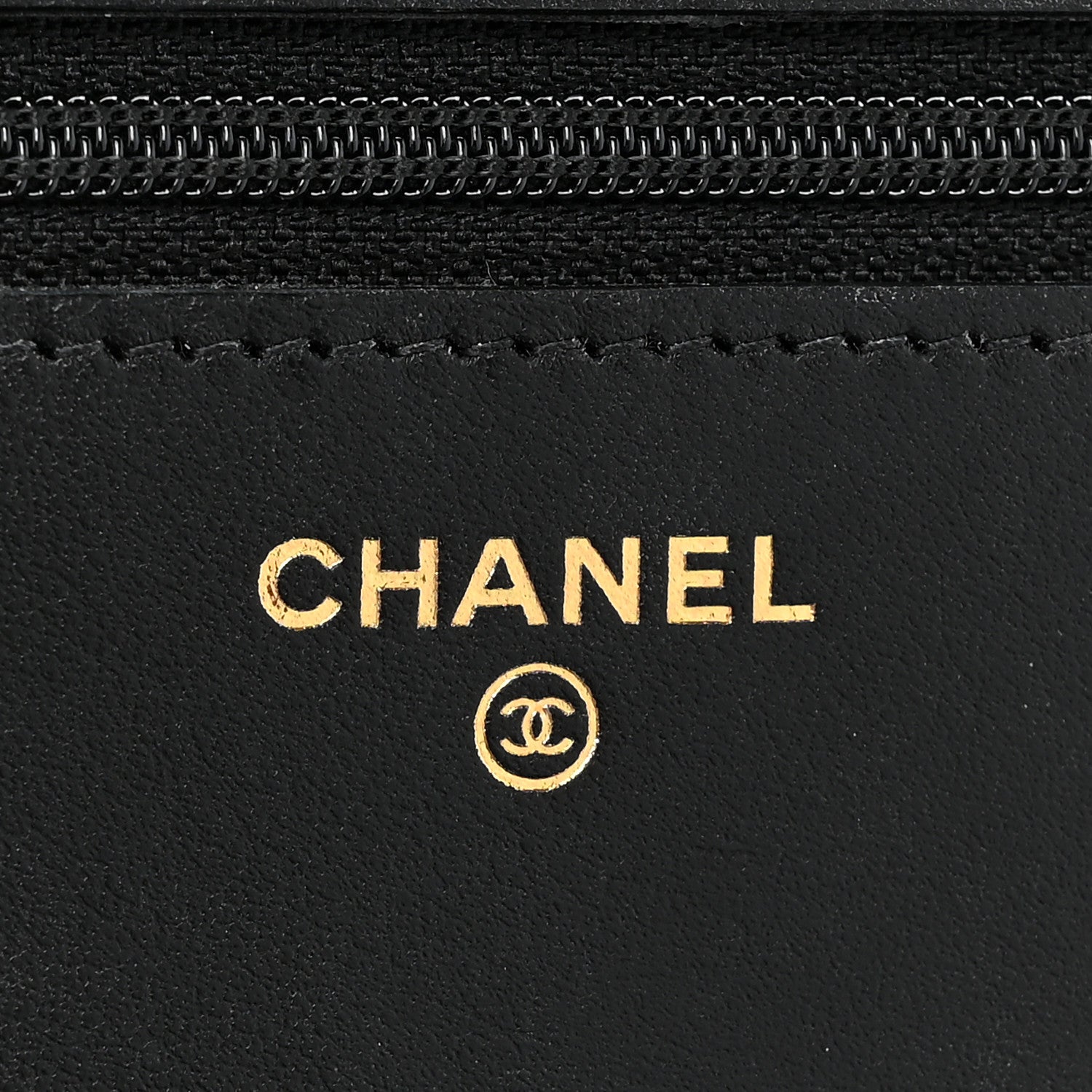 Chanel Caviar Quilted Boy Wallet On Chain WOC Black 7 of 14