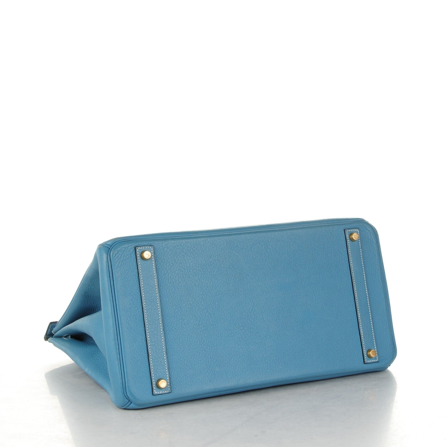 Hermes Togo Birkin 40 Blue Jean 5 of 27