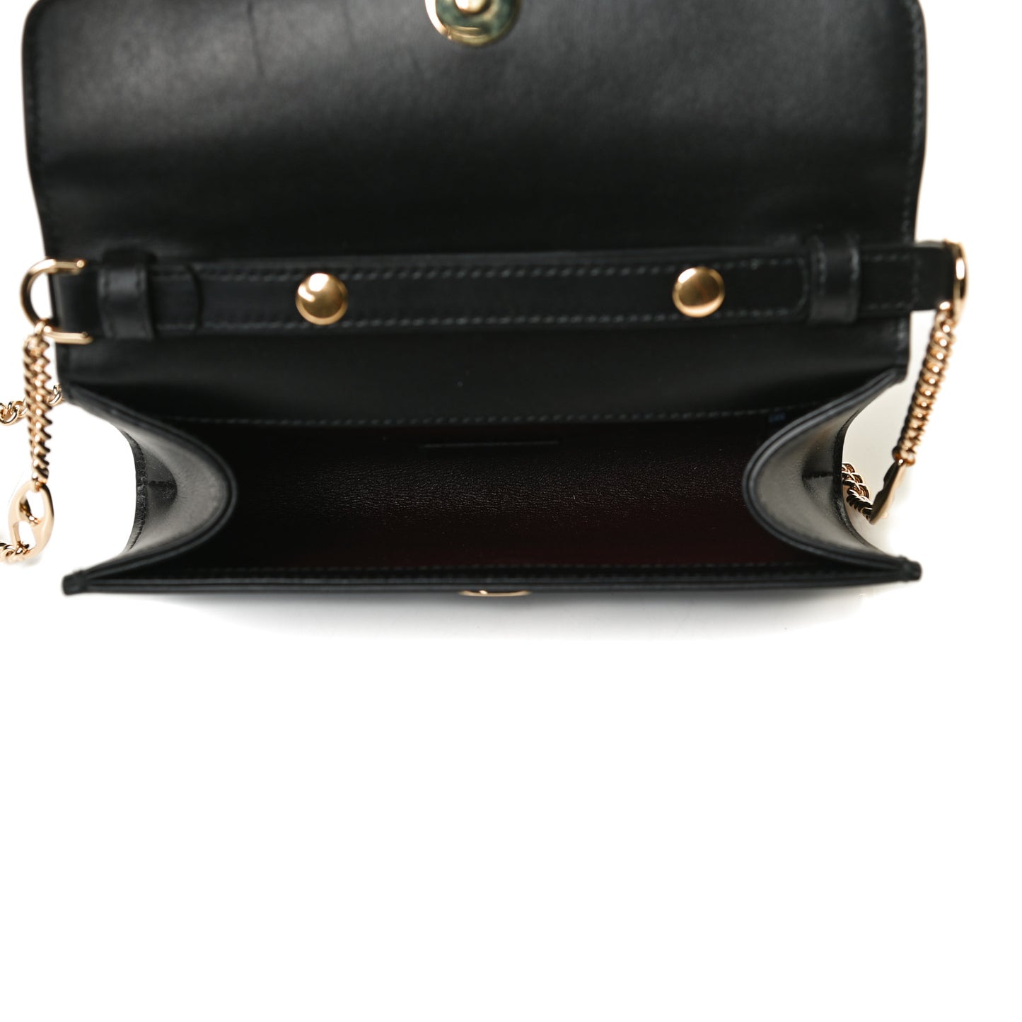 Smooth Calfskin Mini Zumi Shoulder Bag Black
