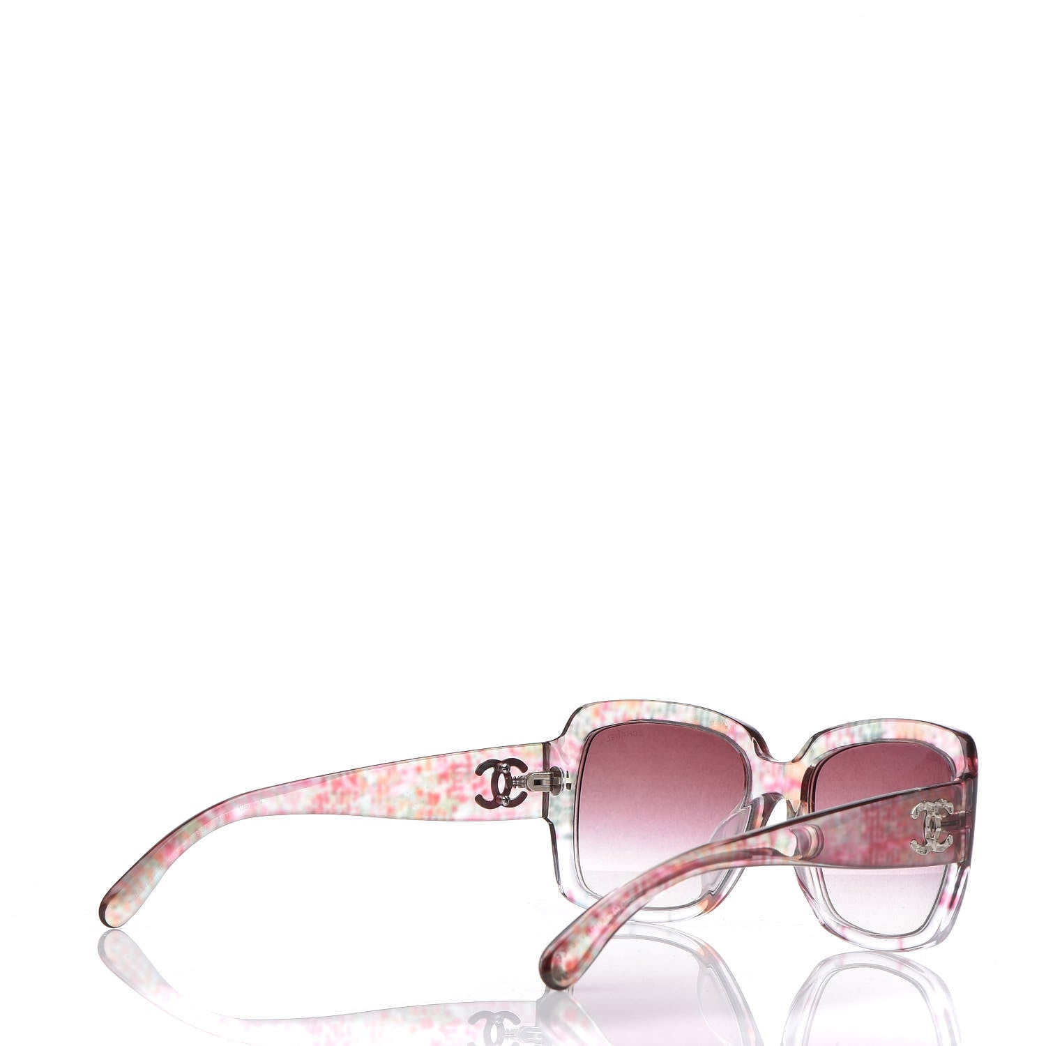Chanel CC Tweed Sunglasses 5221-A Multicolor 4 of 7