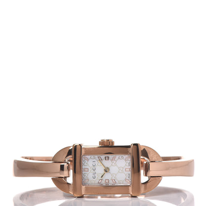 Gucci Stainless Steel Mother of Pearl 16mm 6800L Quartz Watch 3 of 6