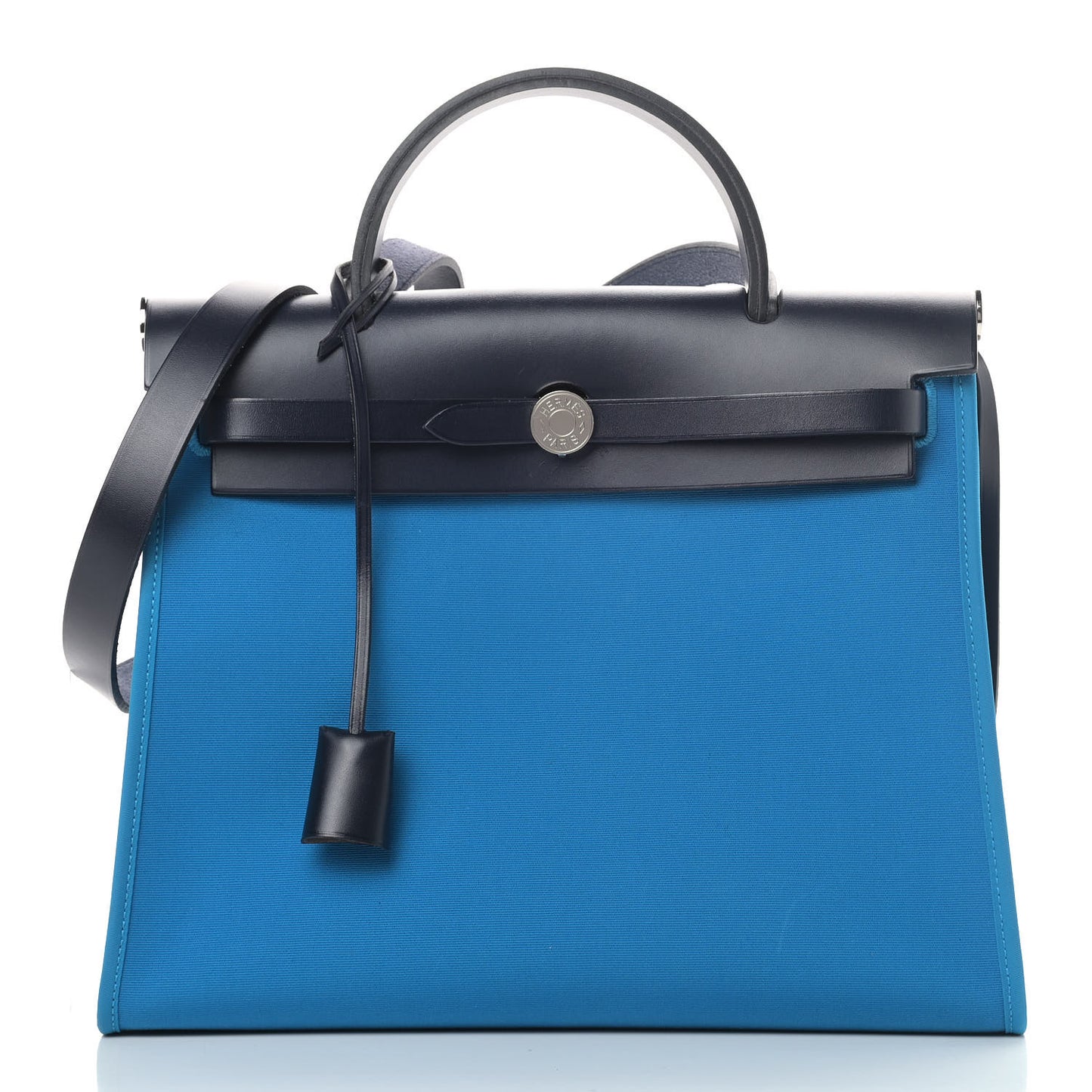 Vache Hunter Toile Herbag Zip 31 PM Bleu Zanzibar Bleu Indigo