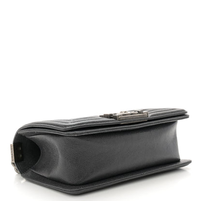 Chanel Caviar Quilted Small Boy Flap Grey 4 of 10