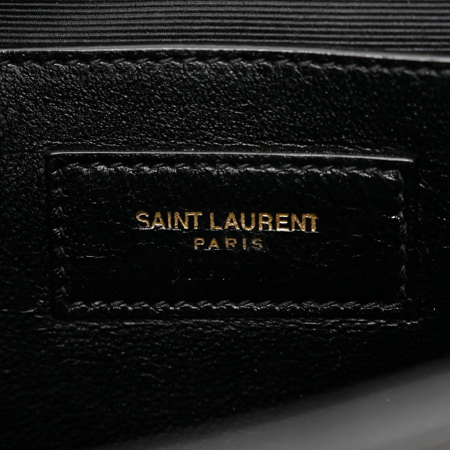 Saint Laurent SAINT LAURENT Grain De Poudre Medium Classic Monogram Kate Satchel Black 6 of 12