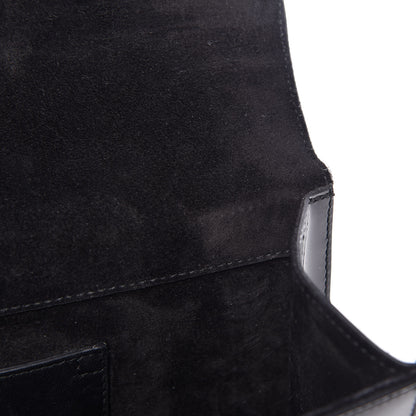 Saint Laurent Patent Classic Monogram Cassandre Clutch Black 9 of 14