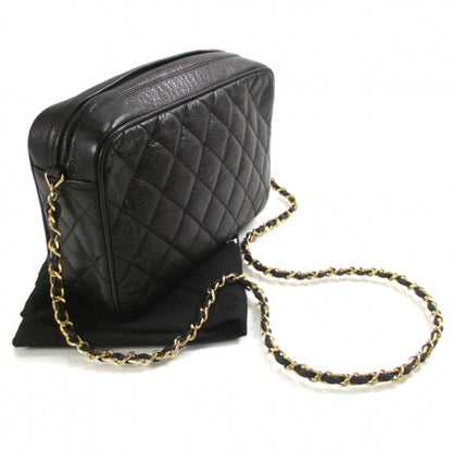 Chanel Caviar Quilted Shoulder Bag Black 3 of 13