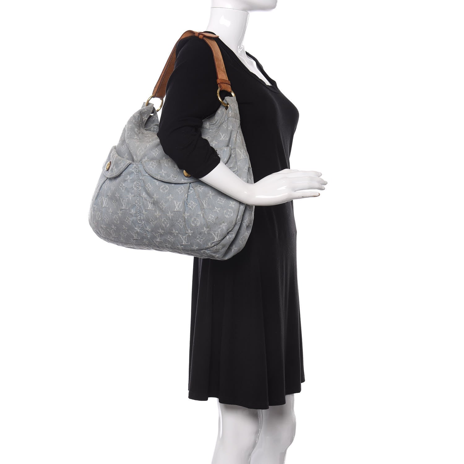 Louis Vuitton Denim Daily GM Blue Clair 2 of 11