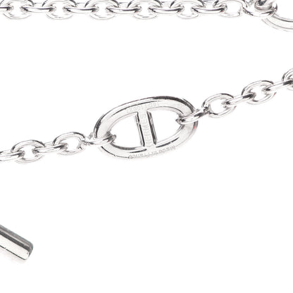 Hermes Sterling Silver Farandole Necklace 160 4 of 5
