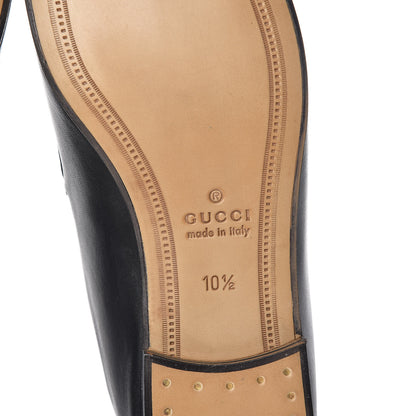 Gucci Lambskin Mens Brixton Horsebit Loafers 10.5 Black 6 of 9