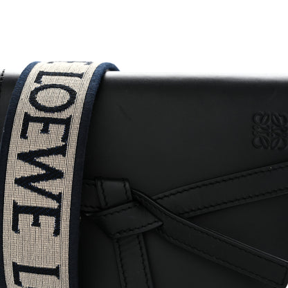Loewe Calfskin Jacquard Mini Gate Dual Bag Black 7 of 9