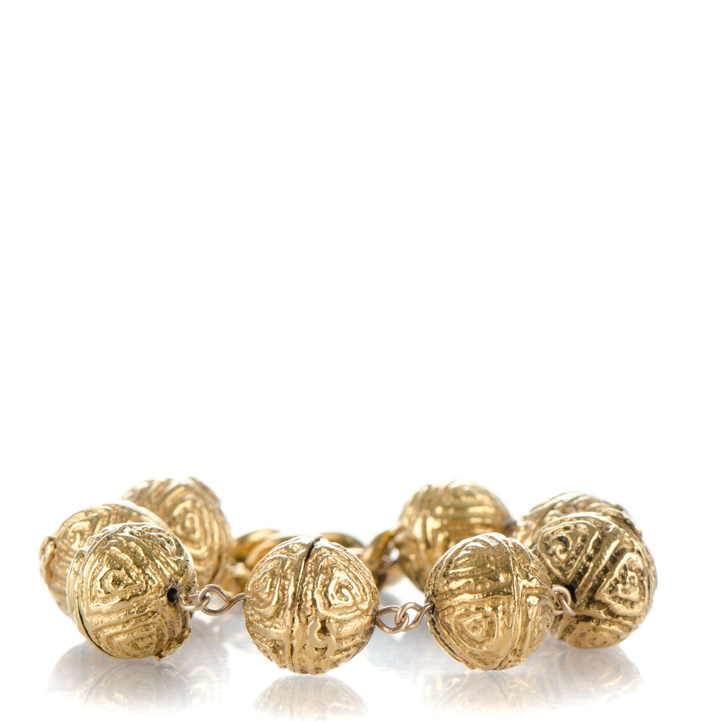 CC Bead Bracelet Gold