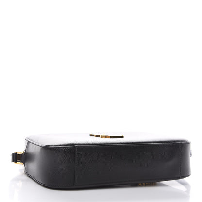 Saint Laurent Grain De Poudre Medium Classic Monogram Camera Bag Black 4 of 14
