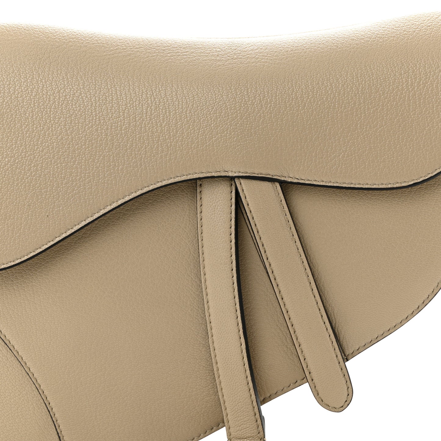 Shiny Goatskin Saddle Bag Corda
