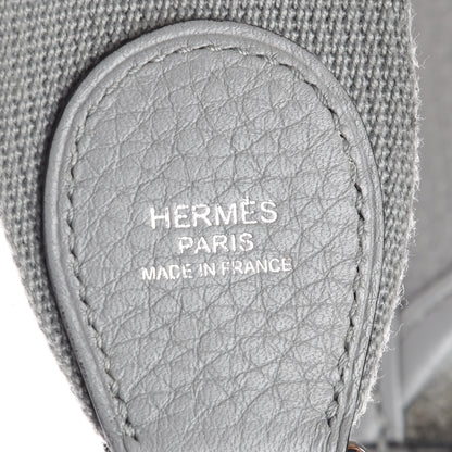 Hermes Taurillon Clemence Evelyne III PM Gris Mouette 4 of 9