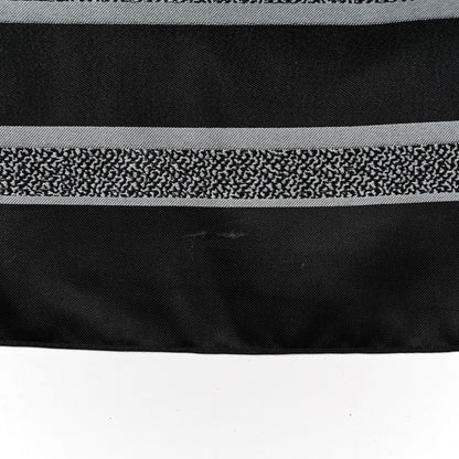 Christian Dior Silk Tie Dior Square Scarf Blue 8 of 8
