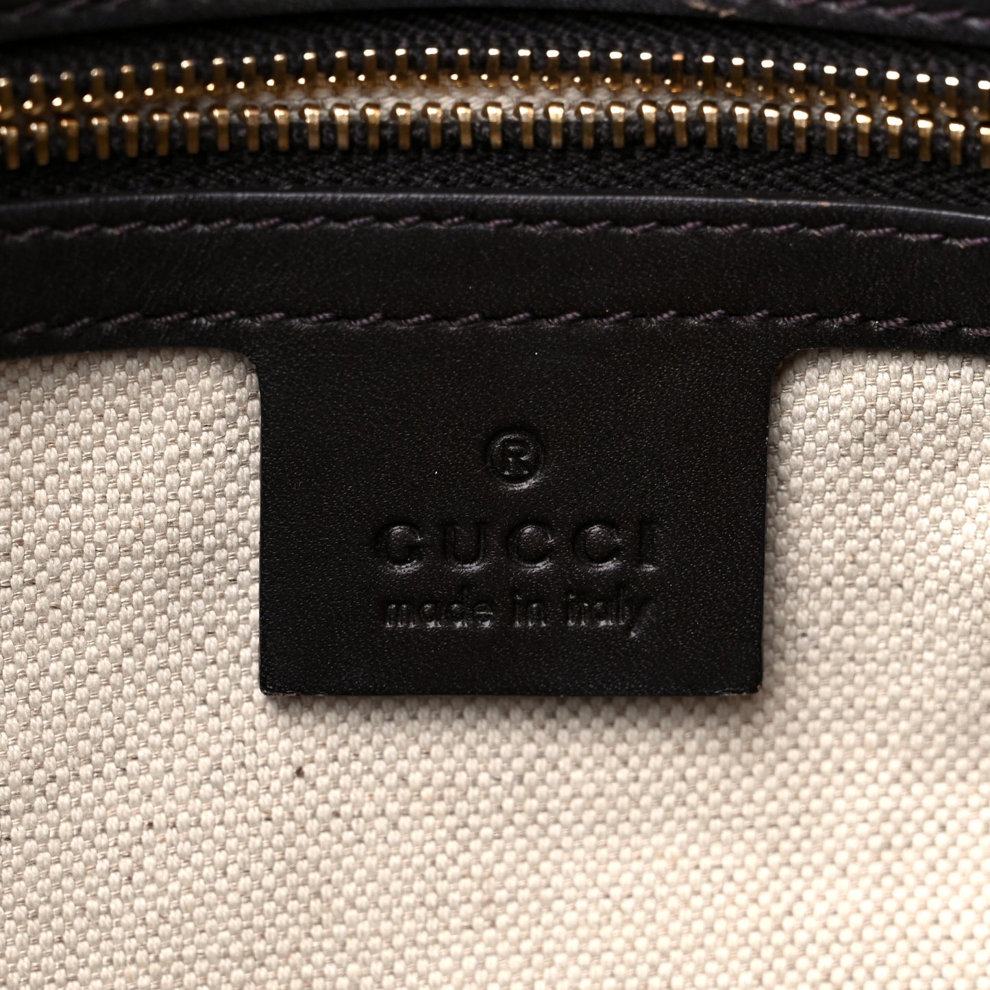 Monogram Selleria Calfskin Vintage Web Medium Boston Beige Ebony Cocoa