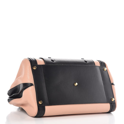 Chloe Calfskin Mini Alice Satchel Anemone Pink Black 5 of 12
