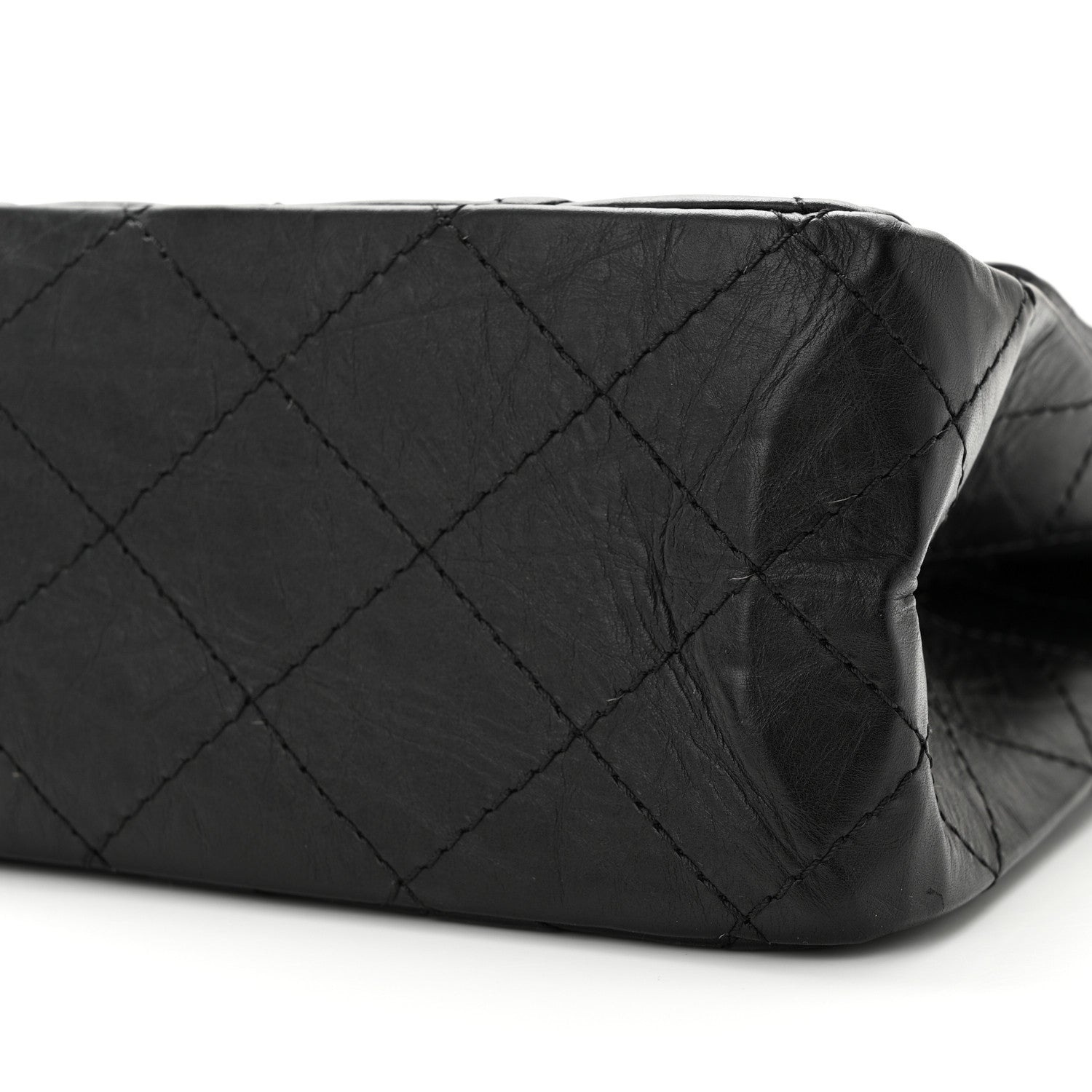 Chanel Aged Calfskin Quilted 2.55 Reissue 227 Flap Black 10 of 14