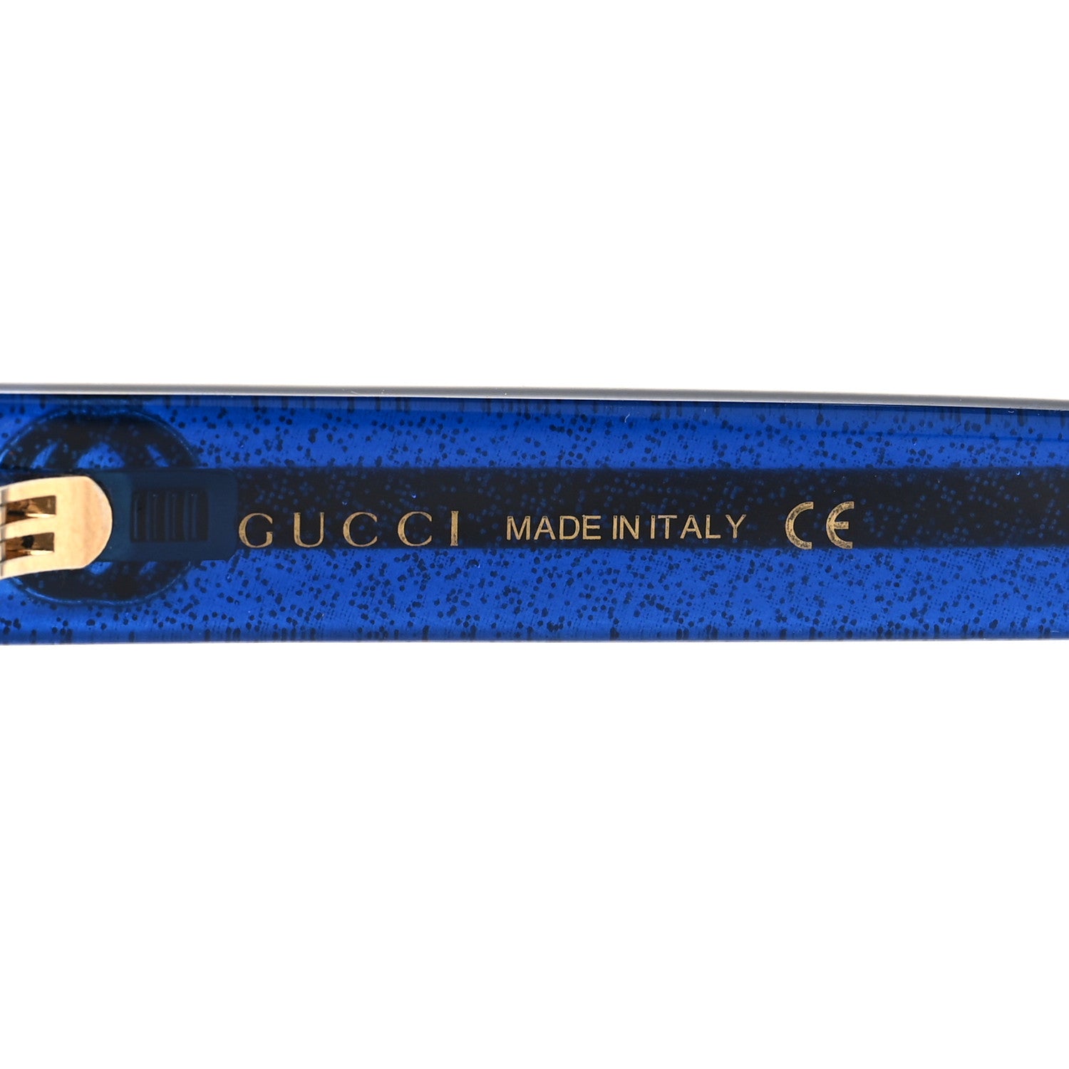 Gucci Acetate Round Web Sunglasses GG 0035S Blue 5 of 8