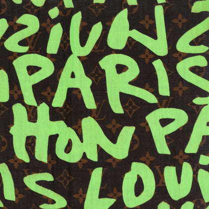 Louis Vuitton Cotton Graffiti Green 1 of 4