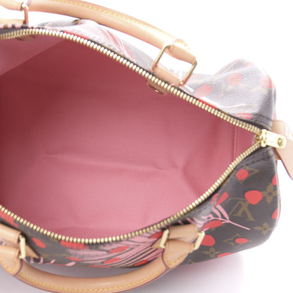 Louis Vuitton Monogram Jungle Dots Speedy 30 Sugar Pink Poppy 5 of 10