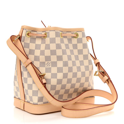 Louis Vuitton Damier Azur Noe BB 3 of 10