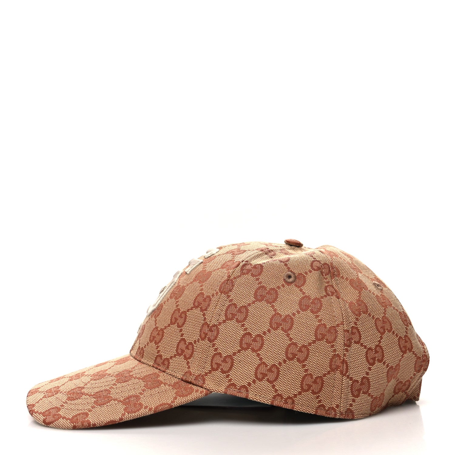 Gucci X MLB Monogram SF Giants Baseball Hat M Beige Ruggine 3 of 8