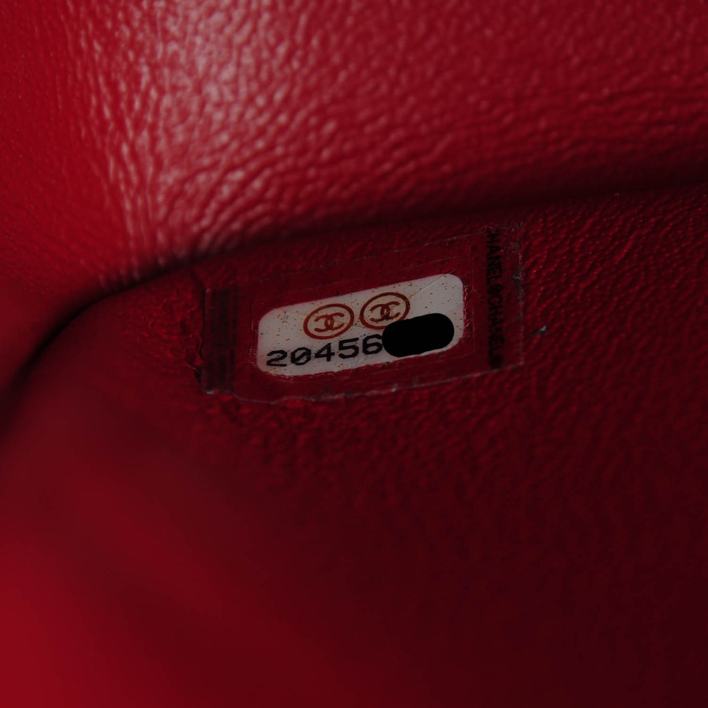 Lambskin Quilted Jumbo Double Flap Red