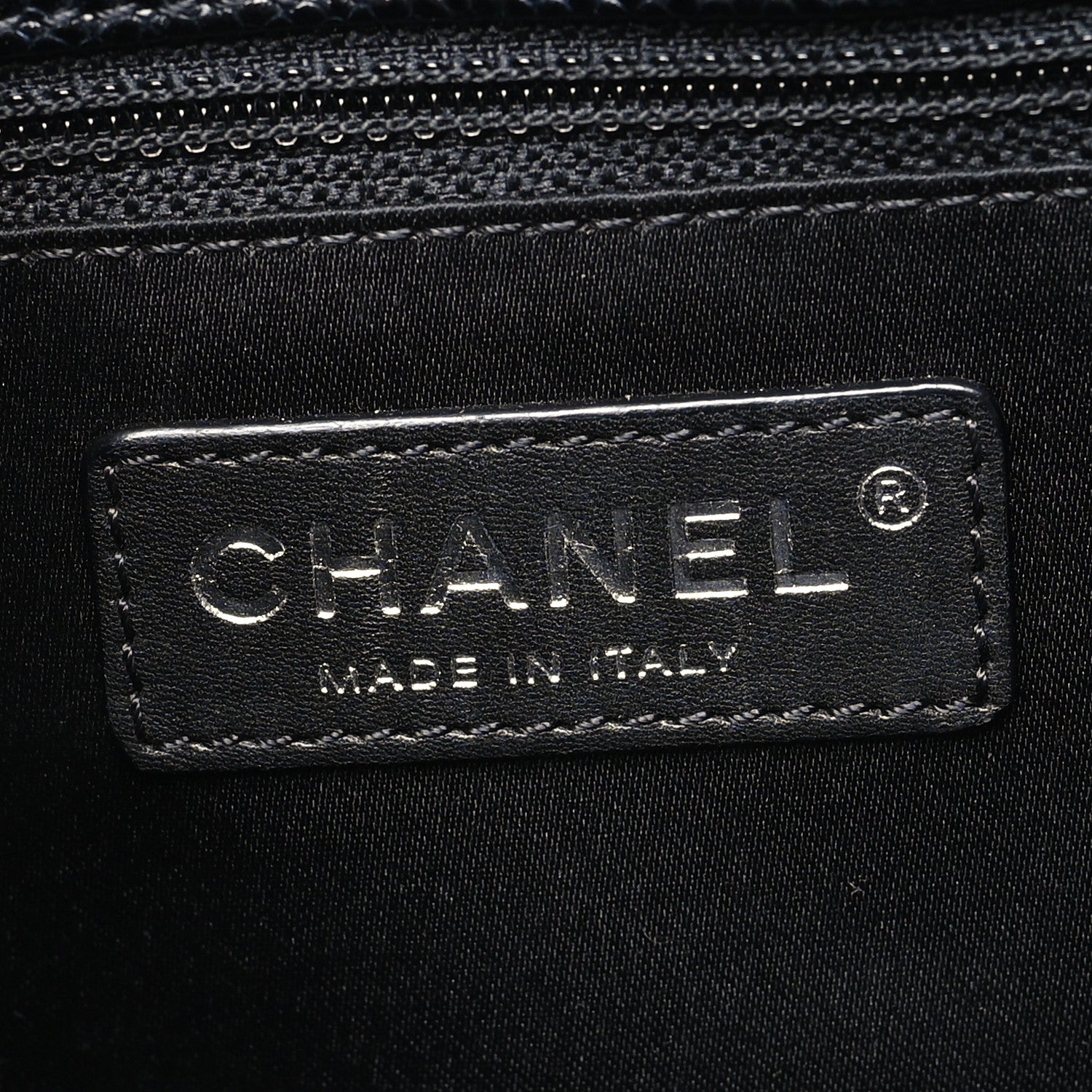 Chanel Caviar Quilted Grand Shopping Tote GST Black 6 of 12