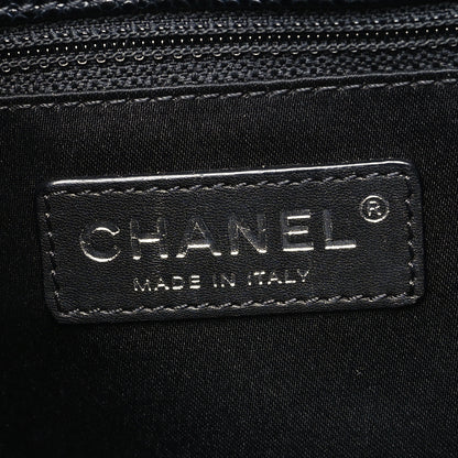 Chanel Caviar Quilted Grand Shopping Tote GST Black 6 of 12