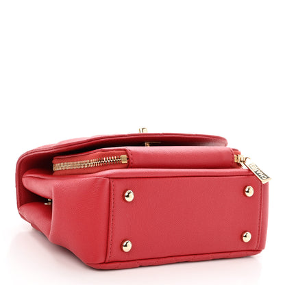 Chanel Caviar Quilted Small Business Affinity Flap Red 4 of 11