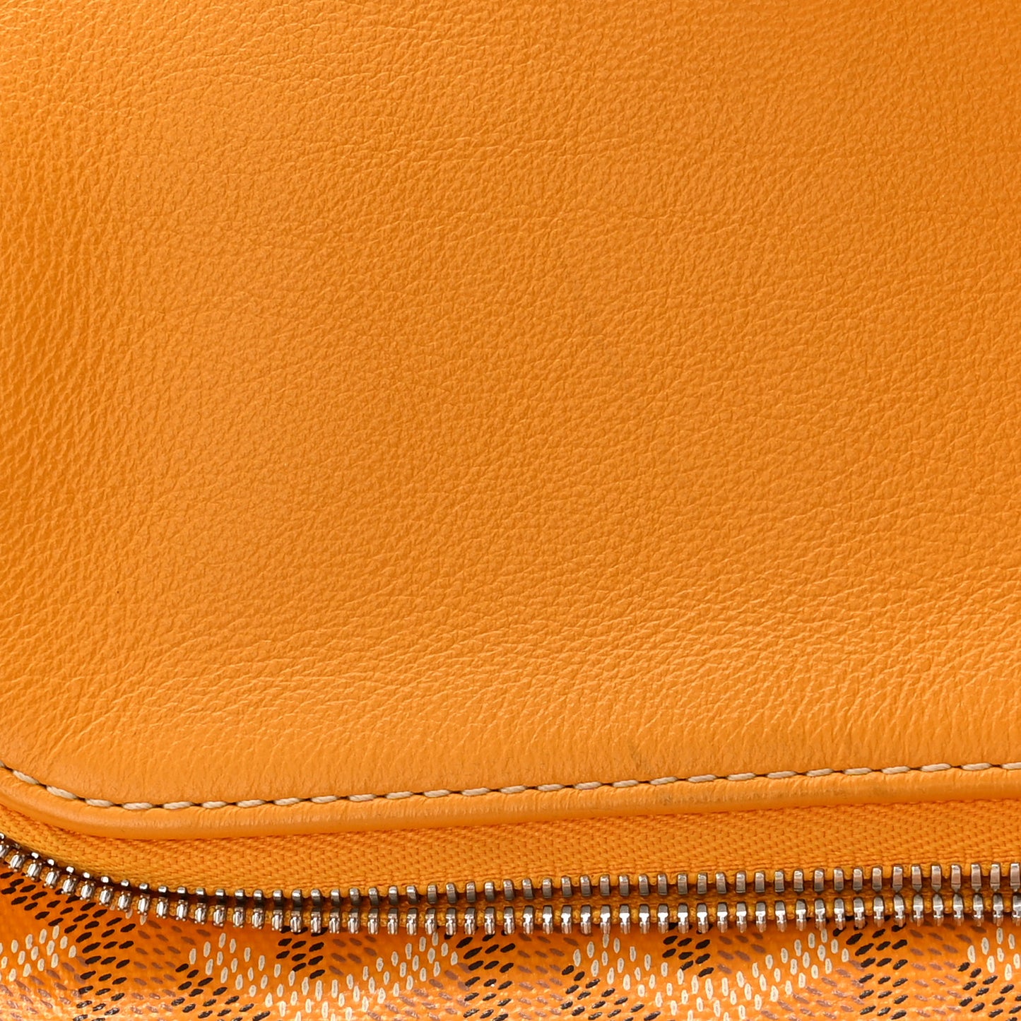 Goyardine Sainte Marie Soft Clutch Yellow