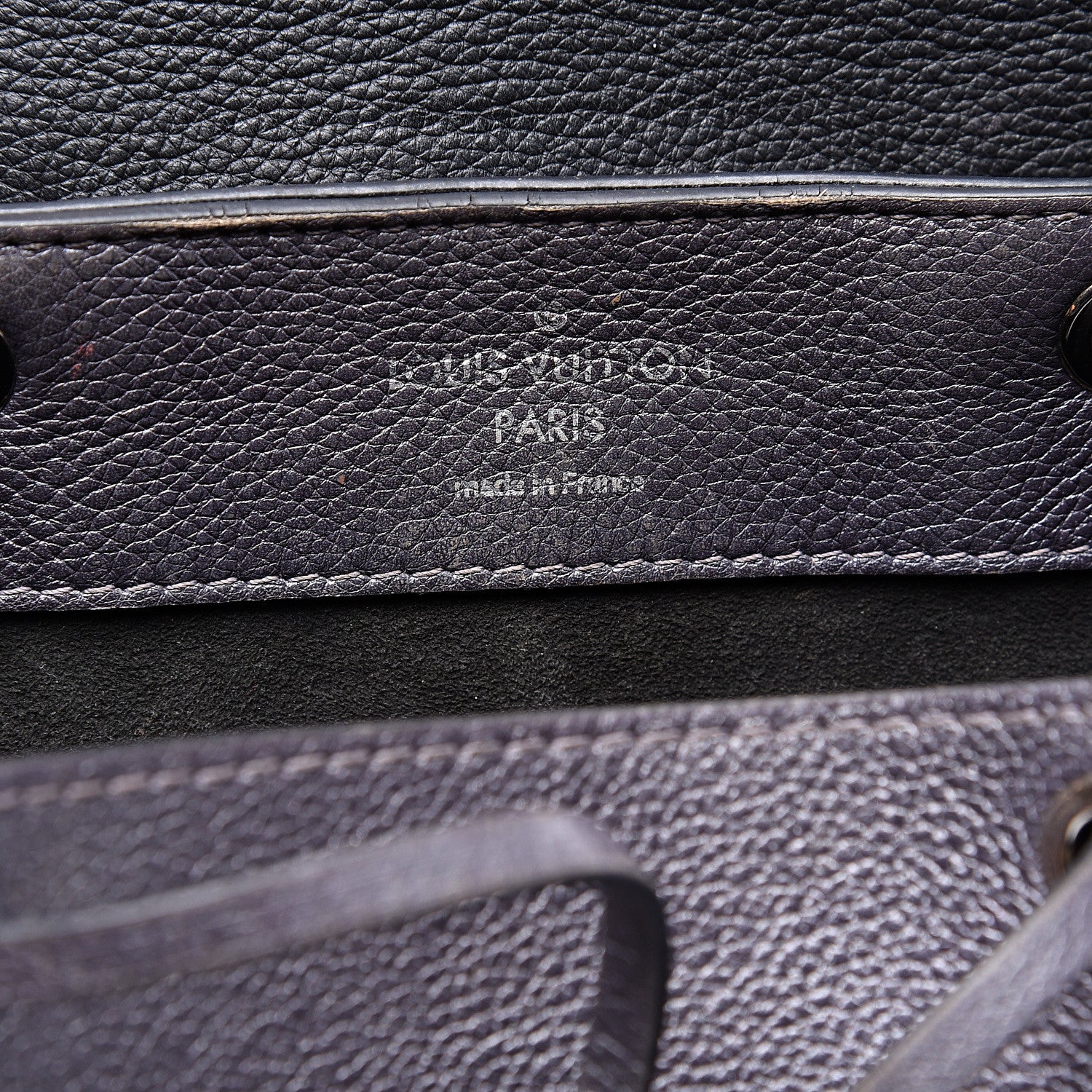 Louis Vuitton Calfskin Eyelet Lockme Backpack Black 6 of 16