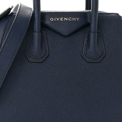 Givenchy Sugar Goatskin Mini Antigona Night Blue 8 of 10