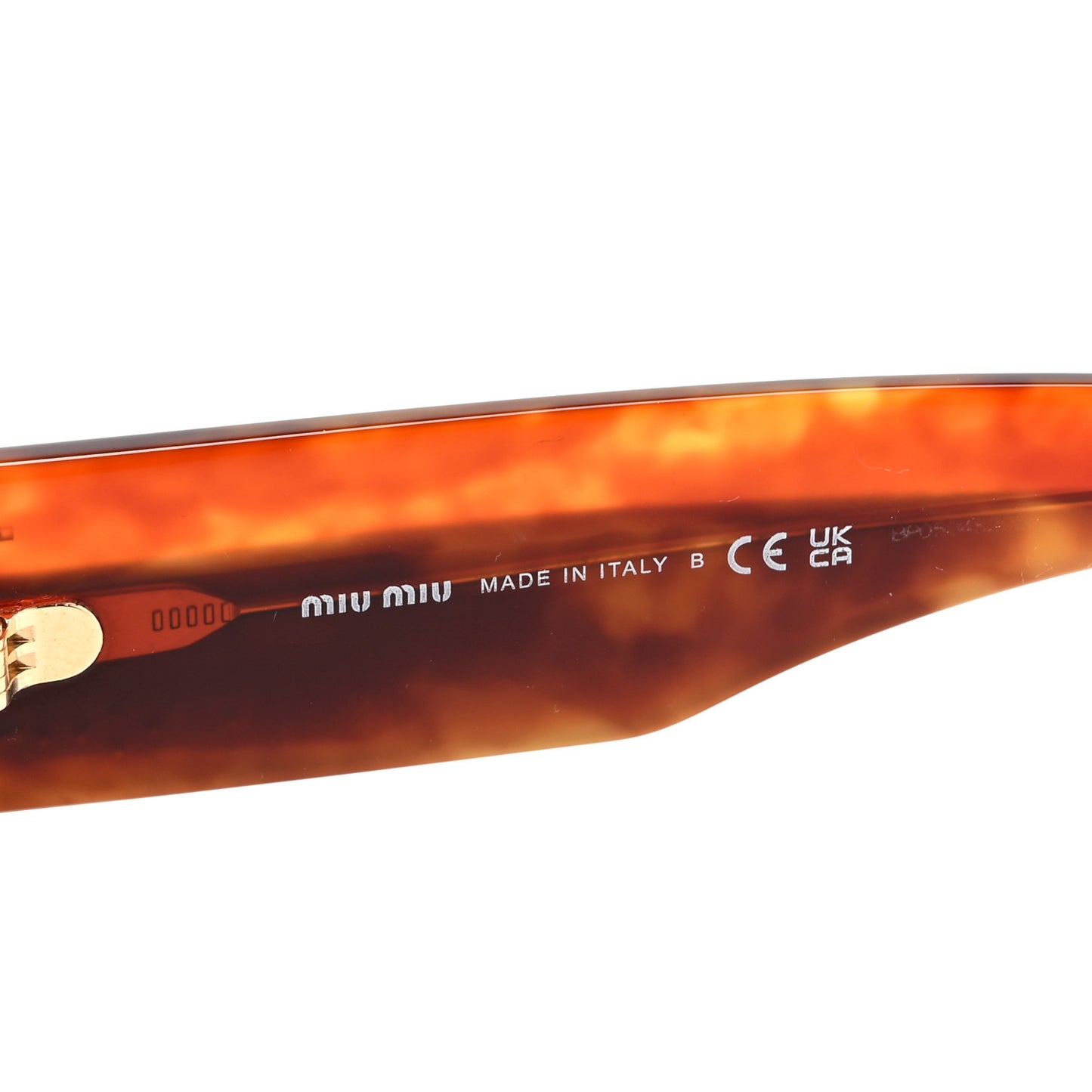 Acetate Sunglasses SMU03W Tortoise Off White