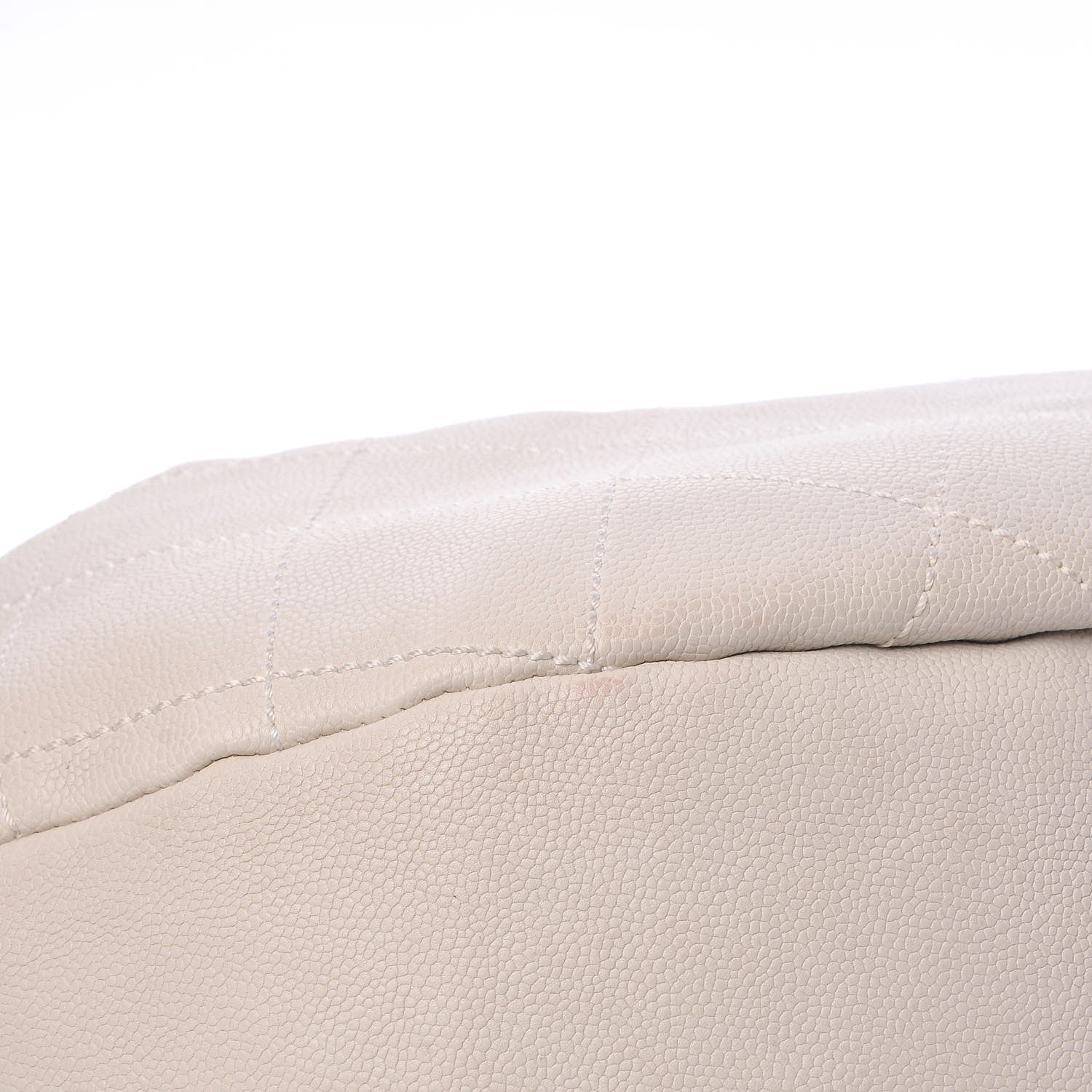 Chanel Caviar Large Outdoor Ligne Hobo White 14 of 17