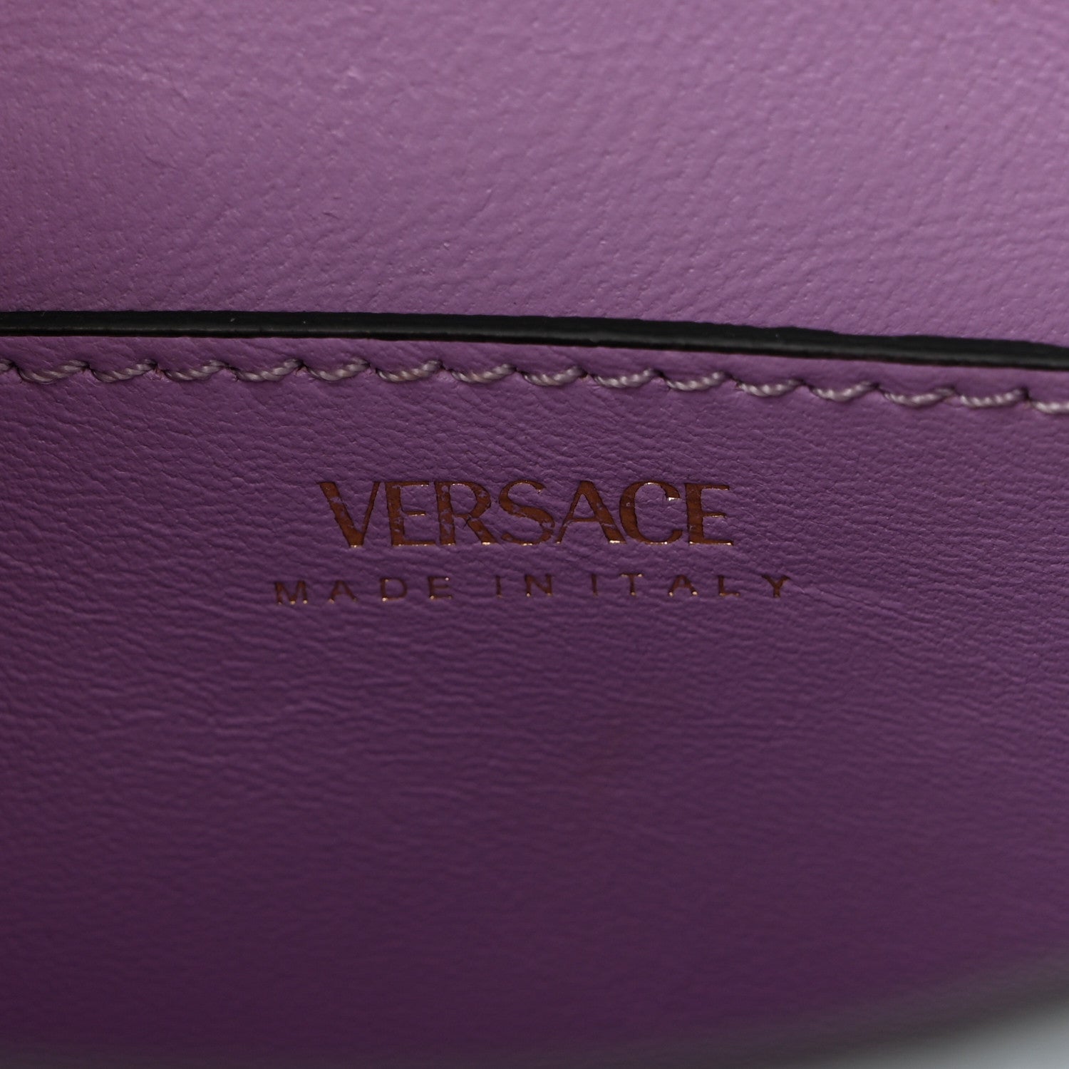 Versace Grained Calfskin Small La Medusa Top Handle Bag Light Blue 6 of 10