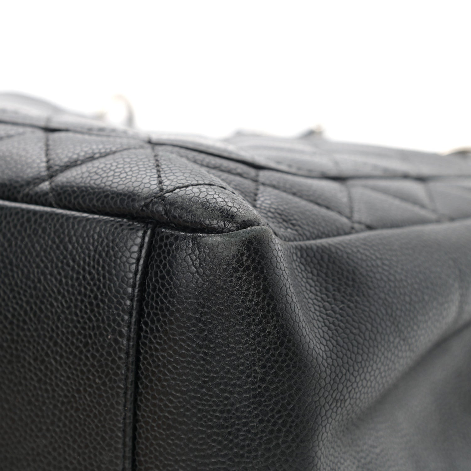 Chanel Caviar Quilted Grand Shopping Tote GST Black 11 of 19