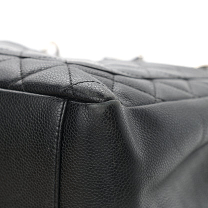 Chanel Caviar Quilted Grand Shopping Tote GST Black 11 of 19