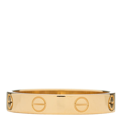 Cartier 18K Yellow Gold 3.5mm LOVE Wedding Band Ring 57 8 3 of 5