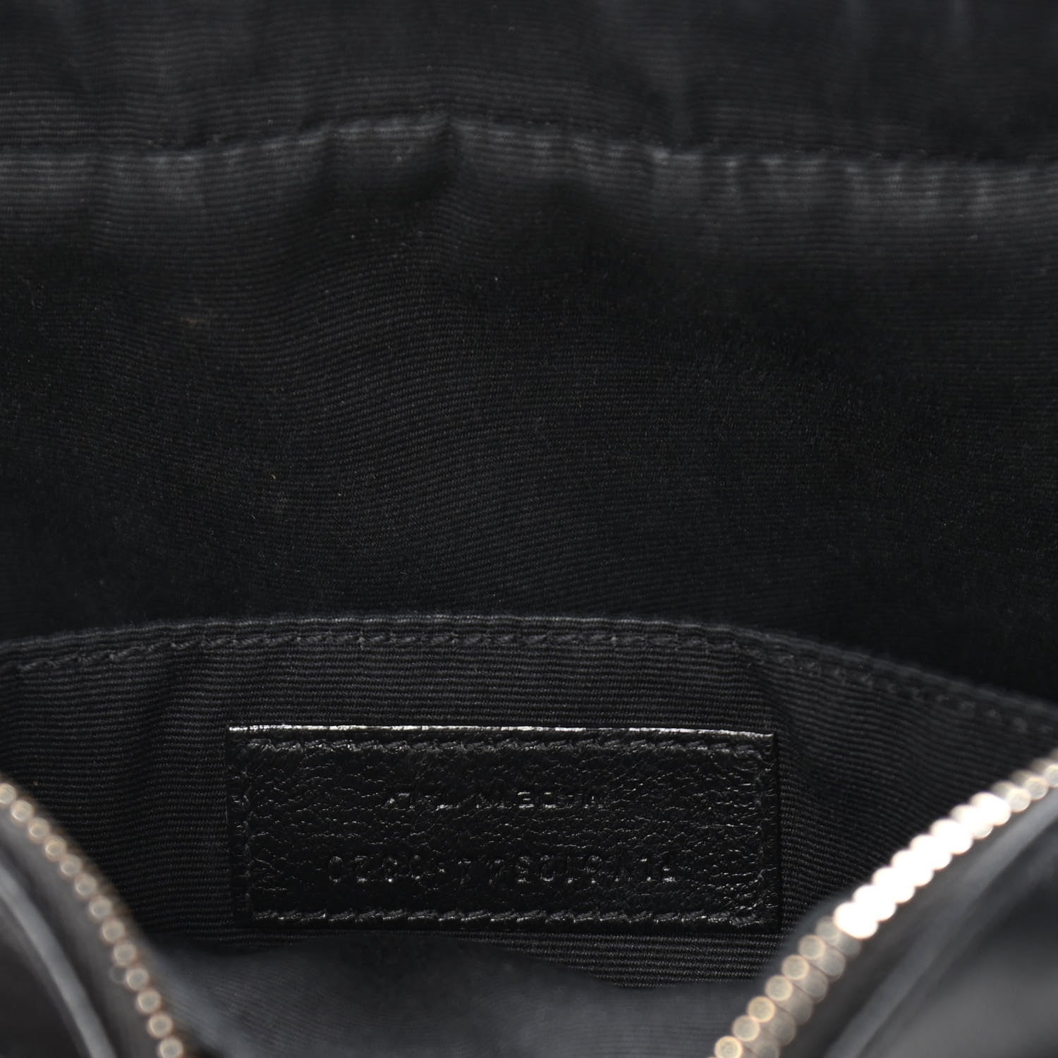 Saint Laurent Calfskin Matelasse Monogram Lou Camera Bag Black 9 of 10