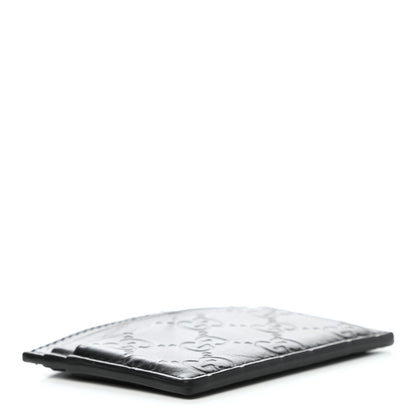 Gucci Guccissima Card Holder Black 4 of 8