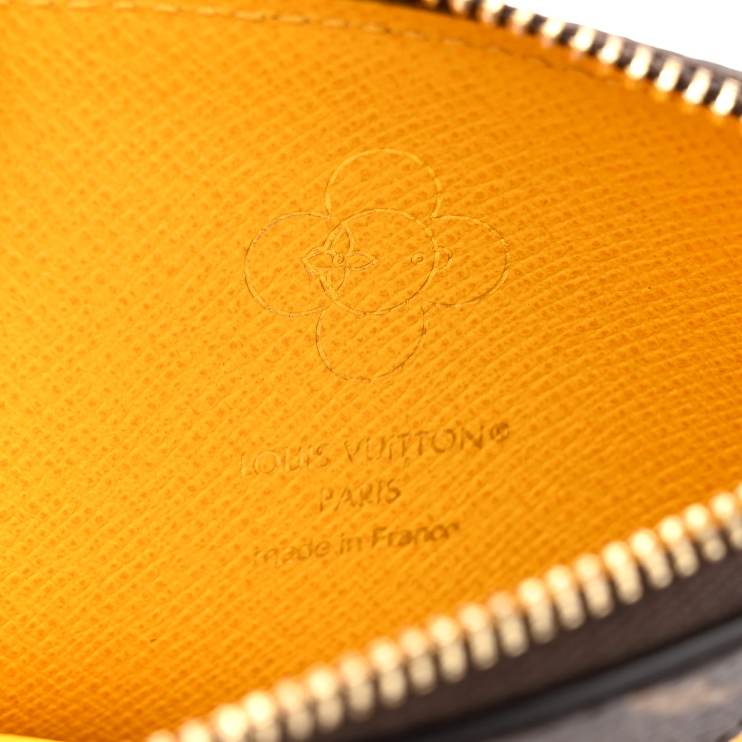 Monogram 57th Street NYC Zipped Romy Card Holder Yellow Cab