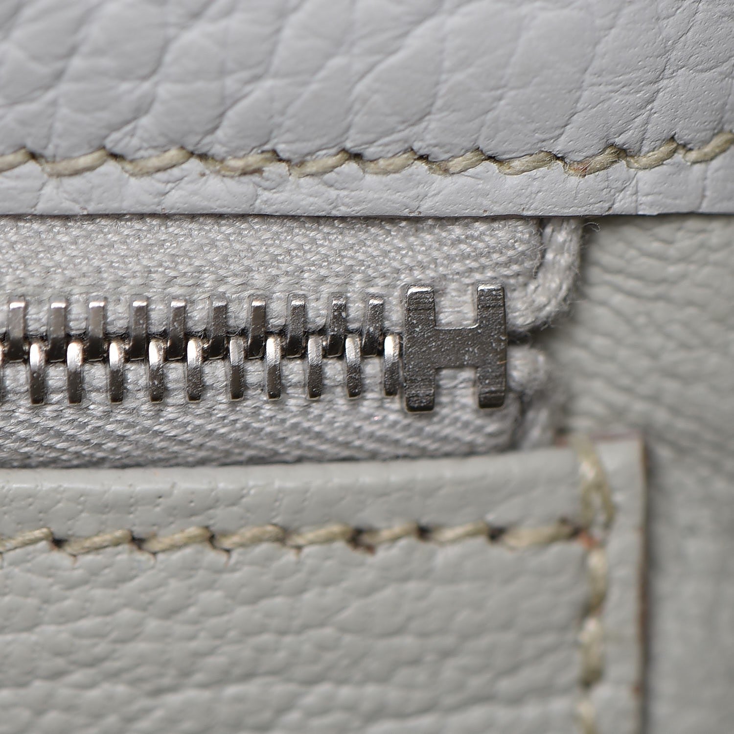 Hermes Taurillon Clemence Kelly Retourne 35 Gris Perle 22 of 29