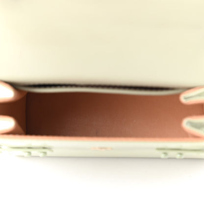 Delvaux Patent Calfskin Micro Tempete Satchel Almond 5 of 11