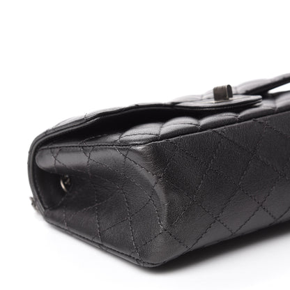 Chanel Goatskin Quilted 2.55 Reissue Mini Flap Dark Silver 6 of 11