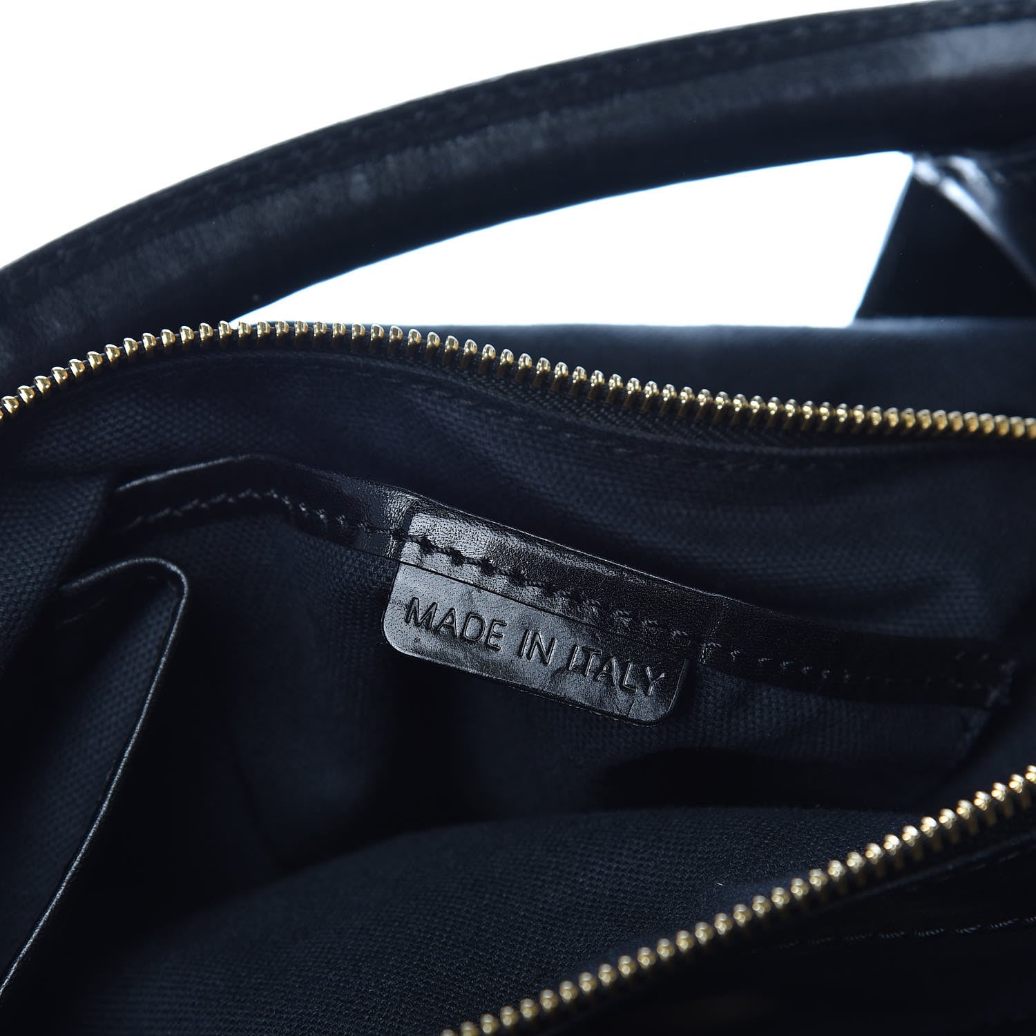 Burberry House Check Bridle Calfskin Medium Gosford Hobo Black 12 of 13