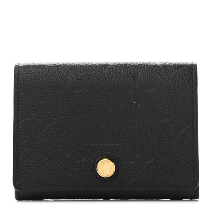 Louis Vuitton Empreinte Business Card Holder Black 1 of 8